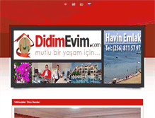 Tablet Screenshot of didimevim.com
